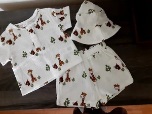 Baby Boy Summer Outfits, 3-6 mos. (QTY: 4 sets) - Picture 1 of 10