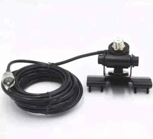 Nagoya RB-400 Mobile Antenna Mount Bracket Clip 5M Extension Coaxial Cable - Zdjęcie 1 z 5