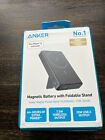Anker Maggo Magnetic Power Bank With Kickstand (10000Mah, 20W) A1652 Black New!