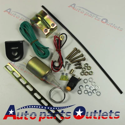 New  Hatch Power Car Alarms Trunk Release Solenoid Pop Truck Electric Open Kit - Image 1 of 4