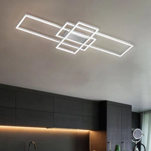 Plafoniera Lampada da Cucina Luci Soggiorno LED 3-Stufen Dimmerabile 2500 Lumen - Foto 1 di 6