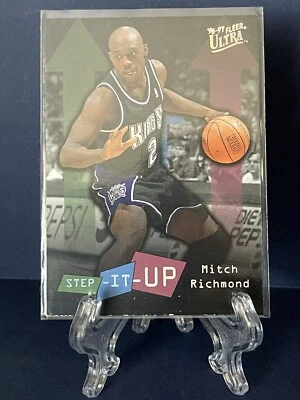Mitch Richmond 1996-97 Fleer Ultra Step-It-Up #284 Sacramento Kings - Image 1 of 2
