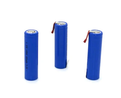 3pcs Camera Flashlight 3.2V Battery Li-Fe 600mAh LiFePO4 14500 14505 IFR14505 AA - Image 1 of 4