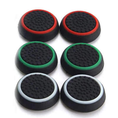 2x Rubber Stick Cover Thumb Grip Caps For PS5 PS4 Xbox One 360 Analog Controller - Image 1 of 4