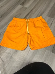 Orange men's swimming trucks - size medium - color changing in the water/yellow - Picture 1 of 1