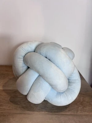 Almohadas de bola de nudo suave almohada redonda cojín almohada de felpa almohada anudada Foto 1 de 3