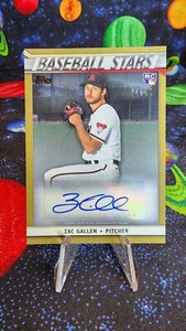 2020 TOPPS BASEBALL STARS ZAC GALLEN AUTO RC GOLD #/50 ARIZONA DIAMONDBACKS 🔥