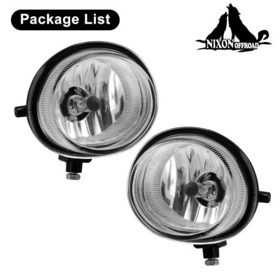 For 2006-2011 Mazda 3 6 MPV CX Series Fog Lights Clear Lens Driving Bumper Lamps - Imagem 1 de 4