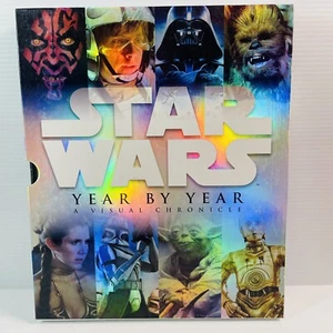 Star Wars Year By Year A Visual Chronicle - Hardcover in slipcase With 2 Prints - Picture 1 of 10