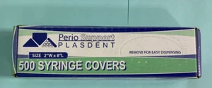 Plasdent PS300 Perio Support, Syringe Covers,  2" X 8" 500/Pk - Picture 1 of 4