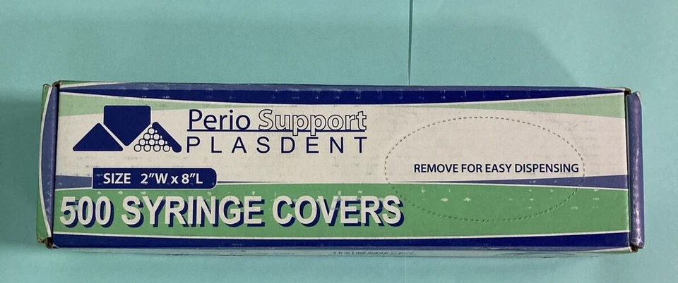 PLASDENT Air/Water Syringe Cover 2in x 8in 500 Sleeves/Bx. #PS300 423505