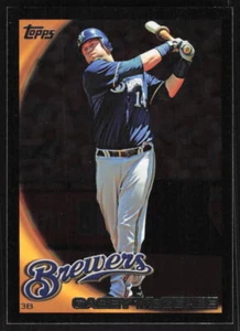 2010 Topps #649 Casey McGehee Black Milwaukee Brewers - Picture 1 of 2