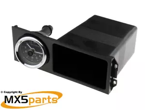 MX5 Consola Central Radio Estéreo Cubby Box y Reloj Negro Mazda MX-5 Mk1 89>98 RHD - Imagen 1 de 9