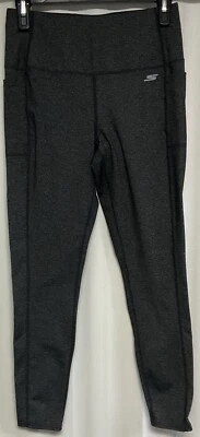 Skechers女式大号灰色压缩裤。    7358 — 第 1/3 张图片