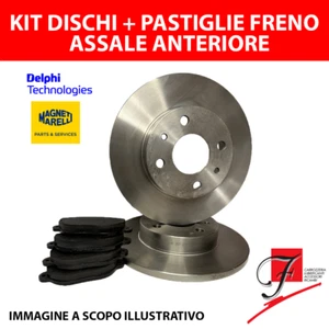 KIT DISCHI + PASTGLIE ANT FIAT PUNTO - GRANDE PUNTO - PUNTO EVO 199 0.9 1.2 1.4 - Imagen 1 de 5