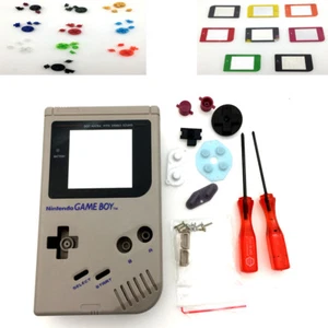 Gray For Gameboy Game Boy Classic DMG GBO Console Housing Shell Case cover - Picture 1 of 57