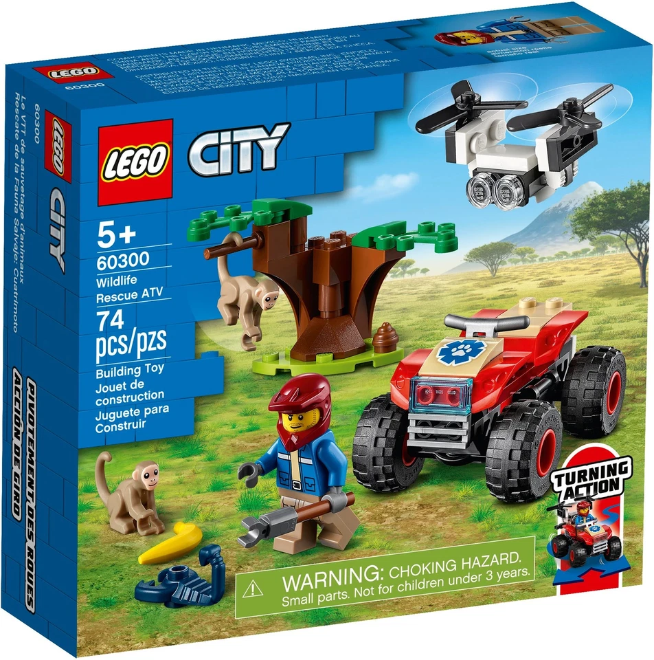 LEGO CITY: Wildlife Rescue ATV (60300)