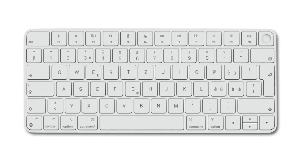 Genuine Apple Magic Keyboard with Touch ID Swiss French MK293LL/A A2449 - Image 1 of 4