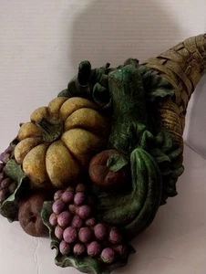 Füllhorn Erntedank Gemüse, dankbar, Vintage Top Zustand - Bild 1 von 7