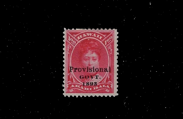 Hawaii Scott 73, Mint Hinged, Fine - Very Fine SCV $160.00 - Image 1 of 2