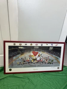 Looney Tunes Cell Art Slapshot NHL Robert Mckimson Jr Limited Edition - Picture 1 of 12