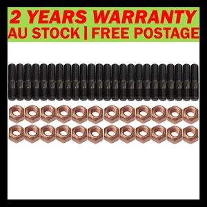 24 Pcs M8x1.25x40mm High Tensile Stud Kit for Manifold & Turbo - Picture 1 of 6