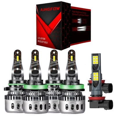 For Honda BR-V 2018-2019 LED Headlights Bulbs Kit High/Low Beam + Fog Light - Image 1 of 4