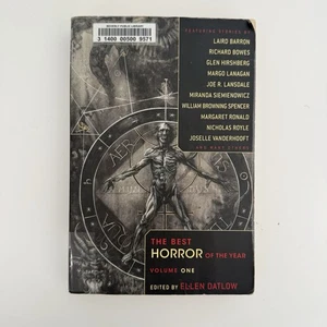 Best Horror of the Year Vol 1 - 1st Ed Paperback, Ellen Datlow - Ex Library Copy - Imagen 1 de 6