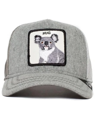 Gorra Goorin Bros. Koala Hug Trucker Gorra Hombre Gris Sintético Foto 1 de 4