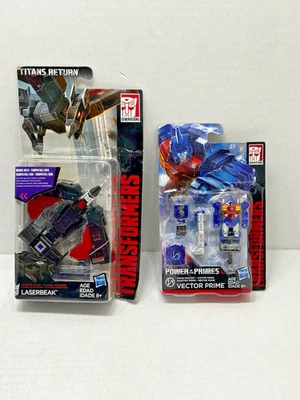 Transformers Titans Return LASERBEAK & VECTOR PRIME Legends Class Foto 1 de 4