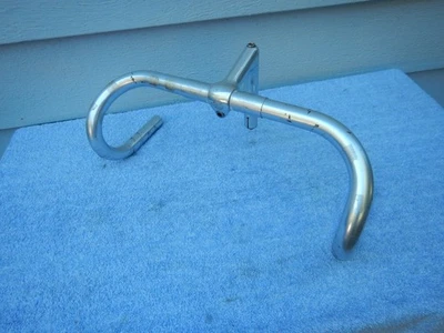 Vintage 90mm Cinelli Quill Stem and Handlebars 64-40 Combo 1" Bars 26.4mm Clamp - Image 1 of 4