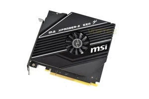 Tarjeta de expansión MSI M.2 XPANDER-Z GEN4 S 2x M.2 SSD NVMe PCIe 4.0 (/RT6-24041-... - Imagen 1 de 1
