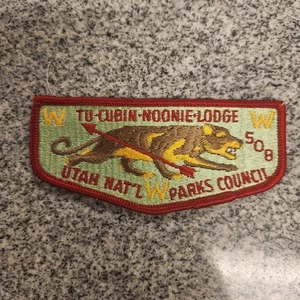 Pfadfinder OA Flap Utah 508 Tu-Cubin-Noonie-Lodge - Bild 1 von 2