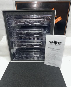 MTH HO R-17 SUBWAY CAR SET (DCC RDY) NYC METROPOLITAN TRANSPORTATION AUTHORITY - Picture 1 of 6