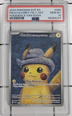 Pikachu with Grey Felt Hat 085 Sv: Scarlet & Violet Promo Cards Regular - Image 1 of 2