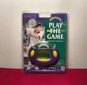 Tim Henman Play The Game Robinsons Lcd Spiel Tiger Electronics 1998 NEU & VERSIEGELT - Bild 1 von 2