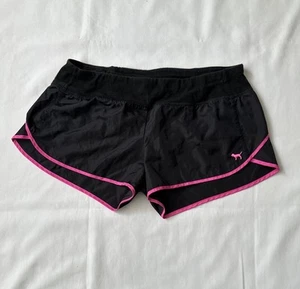 Y2K Vintage Victoria Secret schwarz & pink Micro Shorts EUC Rarität Größe Small Hund - Bild 1 von 7