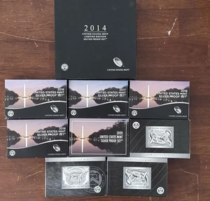 2014 United States Mint Special Edition Silver Proof Set + 16-20, 22-24 Silver - Picture 1 of 21