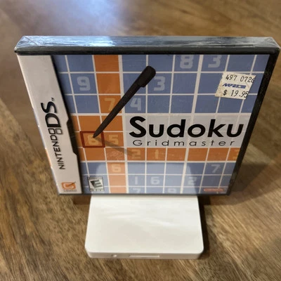 Sudoku Gridmaster (Nintendo DS, 2006) “RARE” New Factory Sealed “COLLECTORS” - Image 1 of 4