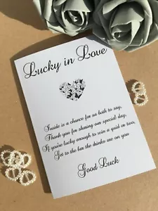 10 portaboletos de lotería/tarjetas rasca y ganaderos vintage, rústicos, corazón, favoritos de boda - Imagen 1 de 2