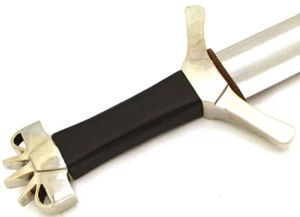 Espada medieval de acero al carbono de espiga completa del siglo XIII con funda a juego - Imagen 1 de 5