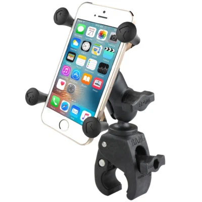RAM Tough-Claw Handlebar Rail Mount with X-Grip for Cell Phone / Smartphone - Image 1 of 3