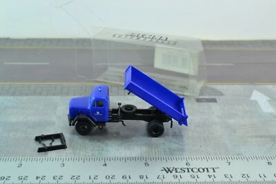 Brekina 46206 Magirus Tipper - Dump Truck THW Blue  1:87 HO Scale - Image 1 of 3