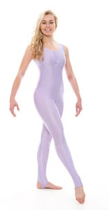 Alle Farben + Größen Nylon glänzend Steigbügel Tanz Gym Catsuit von Katz KDC013 - Bild 1 von 153