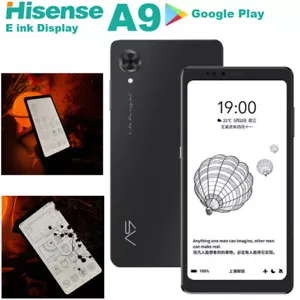 Hisense A9 E Ink 4G Android telefono da lettura cellulare eBook lettore Google Play 256 GB - Foto 1 di 12