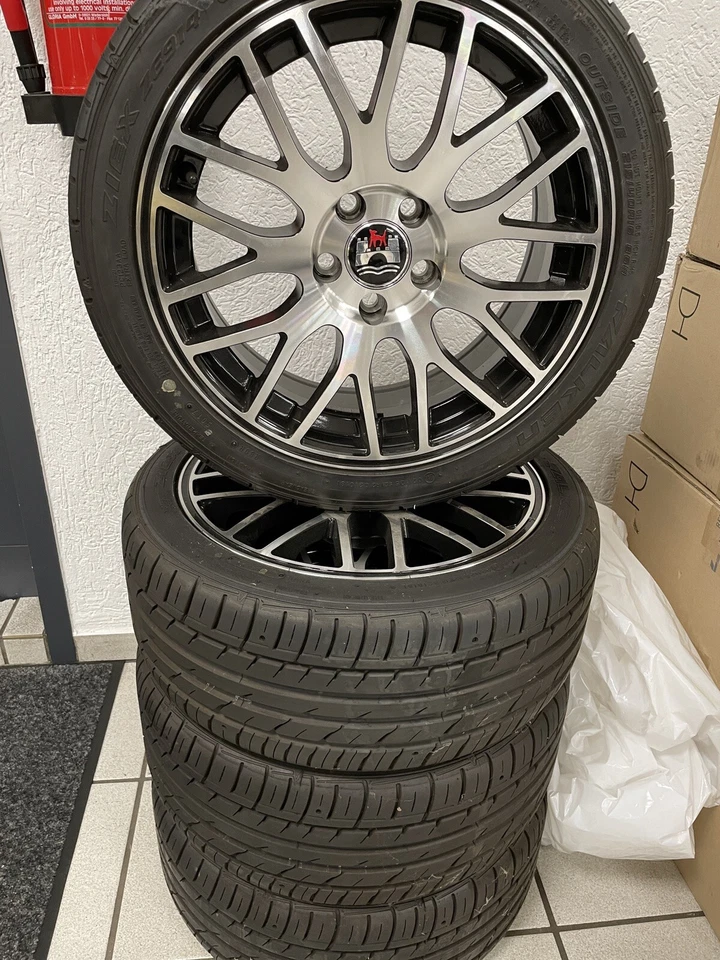 Kompletträder 215/45R16 auf 16'Zoll ASA Felgen - Bild 1 von 4