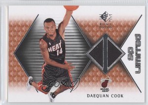 2007-08 SP Rookie Edition SP Limited Daequan Cook #SP-DC Rookie RC