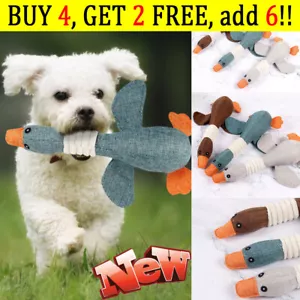 For Aggressive Chewers Interactive Large Breed And Squeaky Geese Dog Pet Toys - Picture 1 of 21
