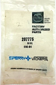 Sperry Vickers 207775 Indicator Dial, new (QQ) - Picture 1 of 5