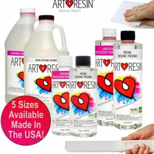 ARTRESIN 2 Part Kit Art Resin Epoxy High Gloss Ultra Clear Coat Casting & Access - Picture 1 of 1